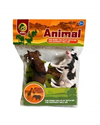 Pvc Pakette İkili Çiftlik Hayvanlar