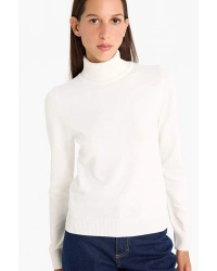 Regular Fit Yarım Balıkçı Yaka Triko Kazak