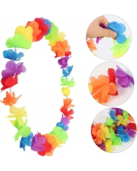 Rengarenk Hawaii Boyun Çelengi Havai Partisi Kolyesi 1 Adet