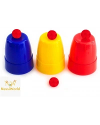 Renkli Kupalar ve Toplar Sihirbazlık Seti - Başlangıç Seviyesi Sihir Malzemesi