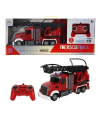 S00005092 U/K İTFAİYE KAMYON 1:12 SES/IŞIK 2.4G