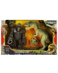 S01071144 OYUN SET PRİMAL CLASH GORİLLA/TREX 2Lİ