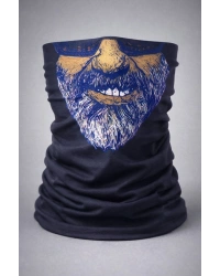 Sakallı Yüz Desenli Baf – Çok Amaçlı Boyunluk & Maske 1 No