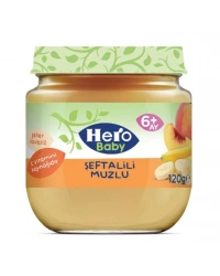 Şeftalili Muzlu Kavanoz Mama 120 Gr