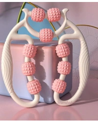 Selülit Masaj Aleti 9 Tekerlekli Lenf Drenaj Rulosu