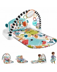 Sesli ve Işıklı Neşeli Hayvanlar Piyanolu Oyun Halısı HWY49