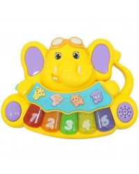 Sesli ve Işıklı Piyanolu Fil