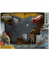 Sesli ve Işıklı Soldier Force Air Hawk Attack Oyun Seti
