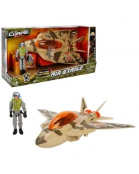 Sesli ve Işıklı The Corps Air Strike Askeri Oyun Seti