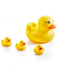 Sevimli Vinil Ördek Ailesi Banyo Oyuncakları