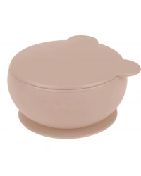 Silikon Kapaklı Kase Bubble Beige