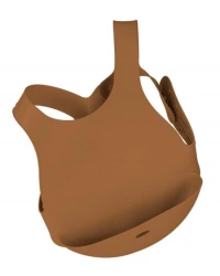 Silikon Mama Önlüğü Woody Brown