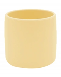 Silikon Mini Bardak Mellow Yellow