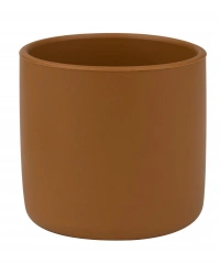 Silikon Mini Bardak Woody Brown