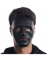 Siyah Renk Hip Hop Anonim Jabbawockeez Dans Maskesi 18x19 cm