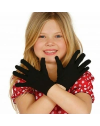 Siyah Renk Likralı 23 Nisan 29 Ekim 19 Mayıs Gösteri Bando Eldiveni 10 Çift ( 20 Adet ) NessiWorld