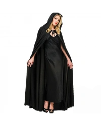 Sİyah Yakalı Pelerin - Vampir Pelerin - Dracula Pelerin 90 cm