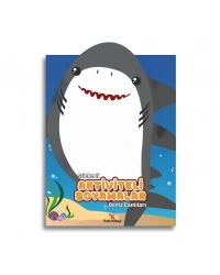 Stickerli Aktivite ve Boyamalar Deniz Canlıları