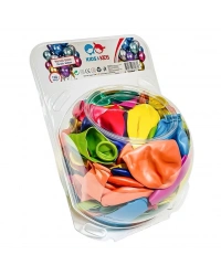 STR-117 Metalik Karışık Renk 100lü Balon