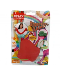 Streç Oyun Kumu Kırmızı 200 gr