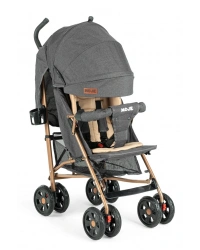 Strong Baston Bebek Arabası Antrasit Gold