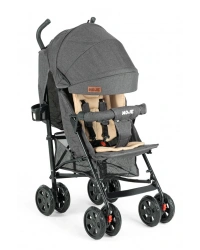 Strong Baston Bebek Arabası Antrasit Siyah