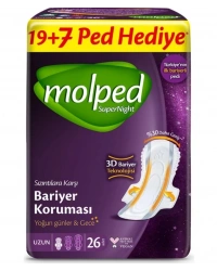 SüperNight Süper Gece Ped 26 Adet