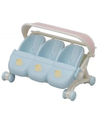Sylvanian Families Üçüz Bebek Arabası 5533