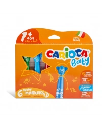 Teddy Jumbo Keçeli Boya Kalemi 6lı