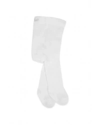 Tekli Düz Külotlu Çorap 50104 Beyaz