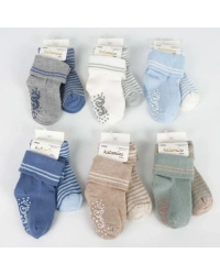  Traviya 2li Absli Erkek Bebek Soket K44105 (ADET FİYATIDIR)