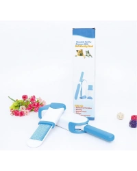 Tüy Toz Temizleyici Fırça Seti 2li Mavi KUTULU