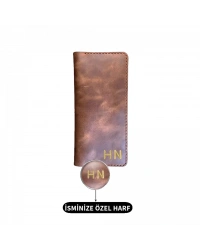 Twingold Kişiye Özel %100 Deri Rainbow Uzun Çıtçıtlı Cüzdan