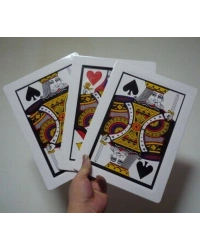 Üç Kart Monte Sihirbazlık Oyunu  Basit Etkileyici sihirbazlık oyunu 0040- 3 Kart Fiyatı