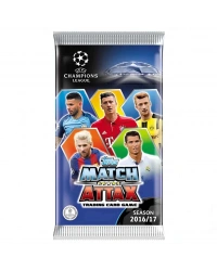 UEFA Şampiyonlar Ligi 16/17 Match Attax Futbolcu Kartları - ( 1 PAKET FİYATIDIR )