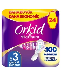 Ultra Platinum Gece Ped 24Lü