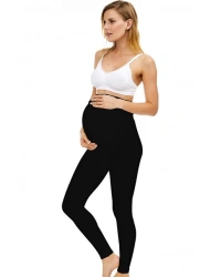 Uzun Hamile Tayt 4341 Black