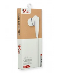 Vlike VK717 Kulak içi Kulaklık - Beyaz