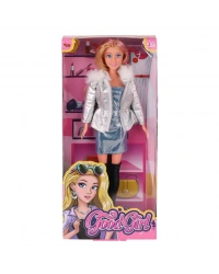 WG-66770 Parlak Elbiseli Ceketli Bebek 29 cm -Vardem