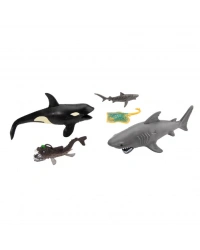 Wild Quest Okyanus Hayvanları Oyun Seti 5 parça