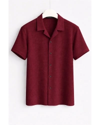 Yazlık Kısa Kol Gömlek Premium Kalite Slim Fit Tarz Ürün Nefes Alan Kumaş