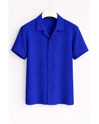 Yazlık Kısa Kol Gömlek Premium Kalite Slim Fit Tarz Ürün Nefes Alan Kumaş