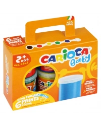 Yıkanabilir Parmak Boyası 6 Renk