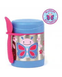 Zoo Paslanmaz Çelik Termos 325 ml Kelebek