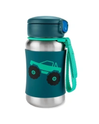 Zoo Pipetli Paslanmaz Çelik Suluk 350 ml Kamyon