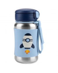 Zoo Pipetli Paslanmaz Çelik Suluk 350 ml Roket