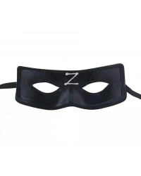 Zorro Maskesi Arkadan Lastikli Z Baskılı