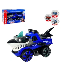 ZR171 IŞIKLI MÜZİKLİ HAREKETLİ KÖPEKBALIĞI ARABA