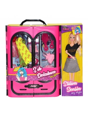02441  Anlily Bebek ve Elbise Dolabı