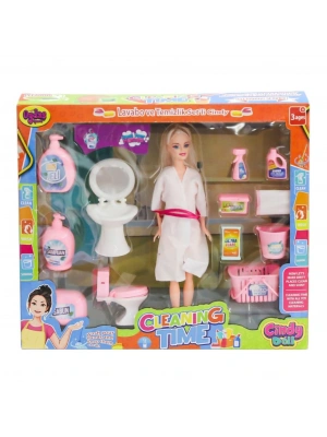 02452 Bebek Lavabo ve Temizlik Seti  -Oydaş Oyuncak